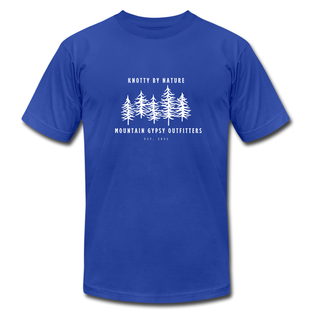 Knotty Tee - royal blue