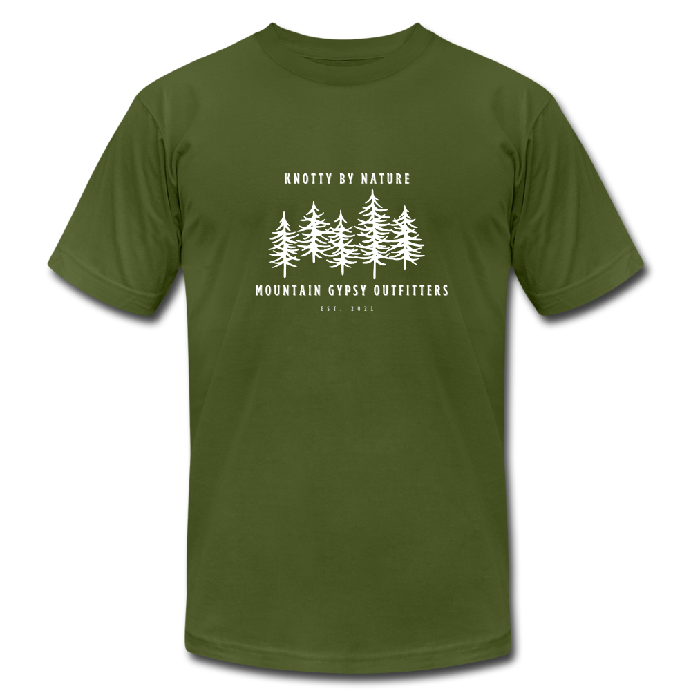 Knotty Tee - olive