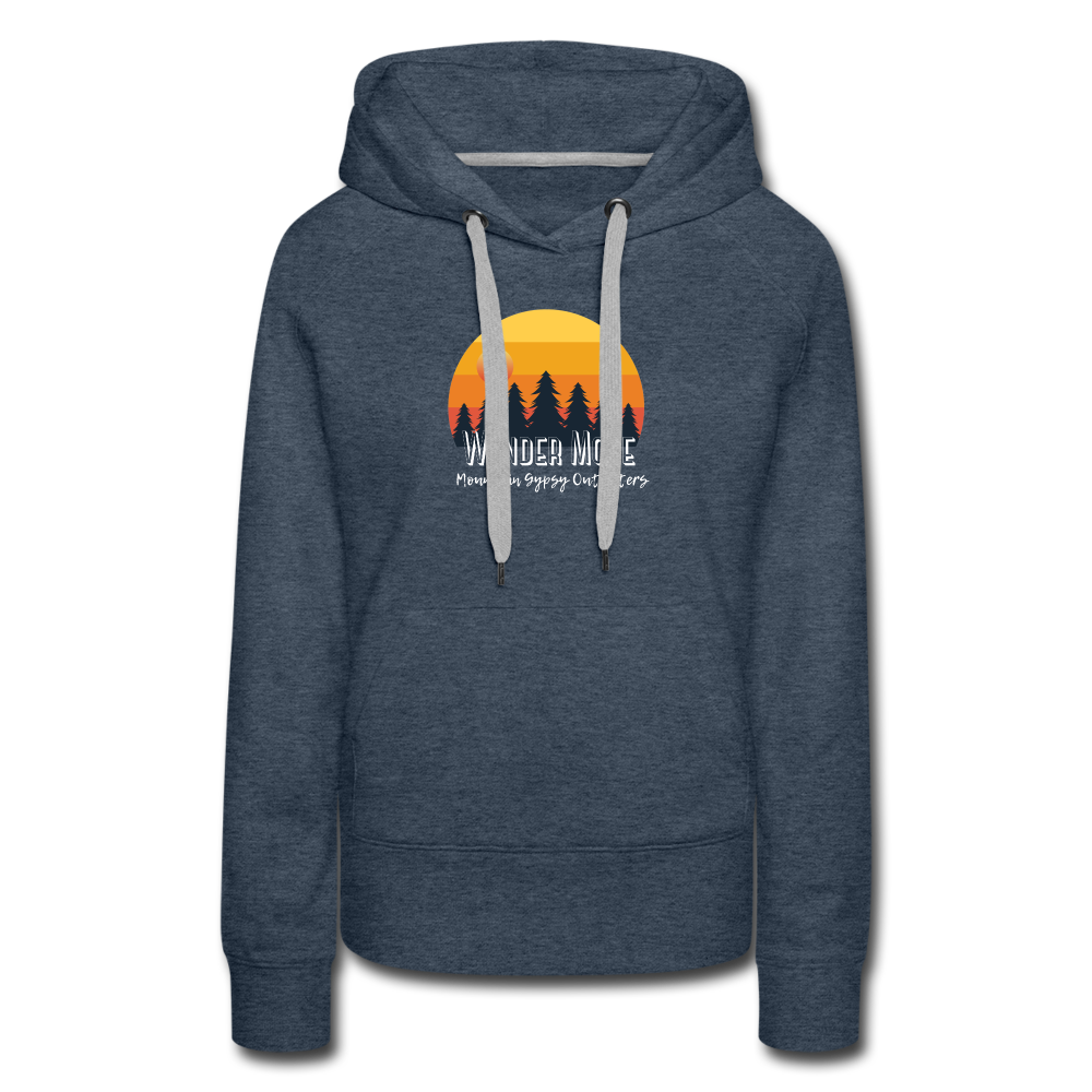 Women’s Premium Hoodie - heather denim
