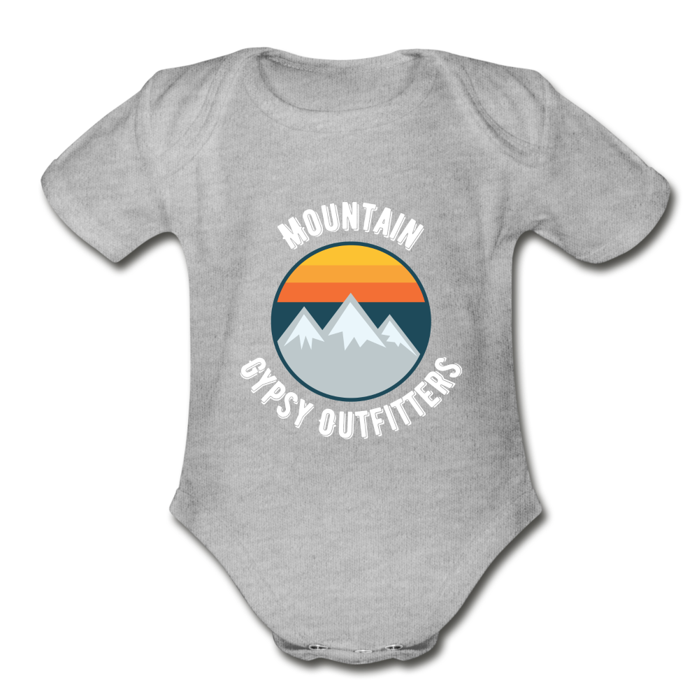 Retro MGO Infant Tee - heather grey