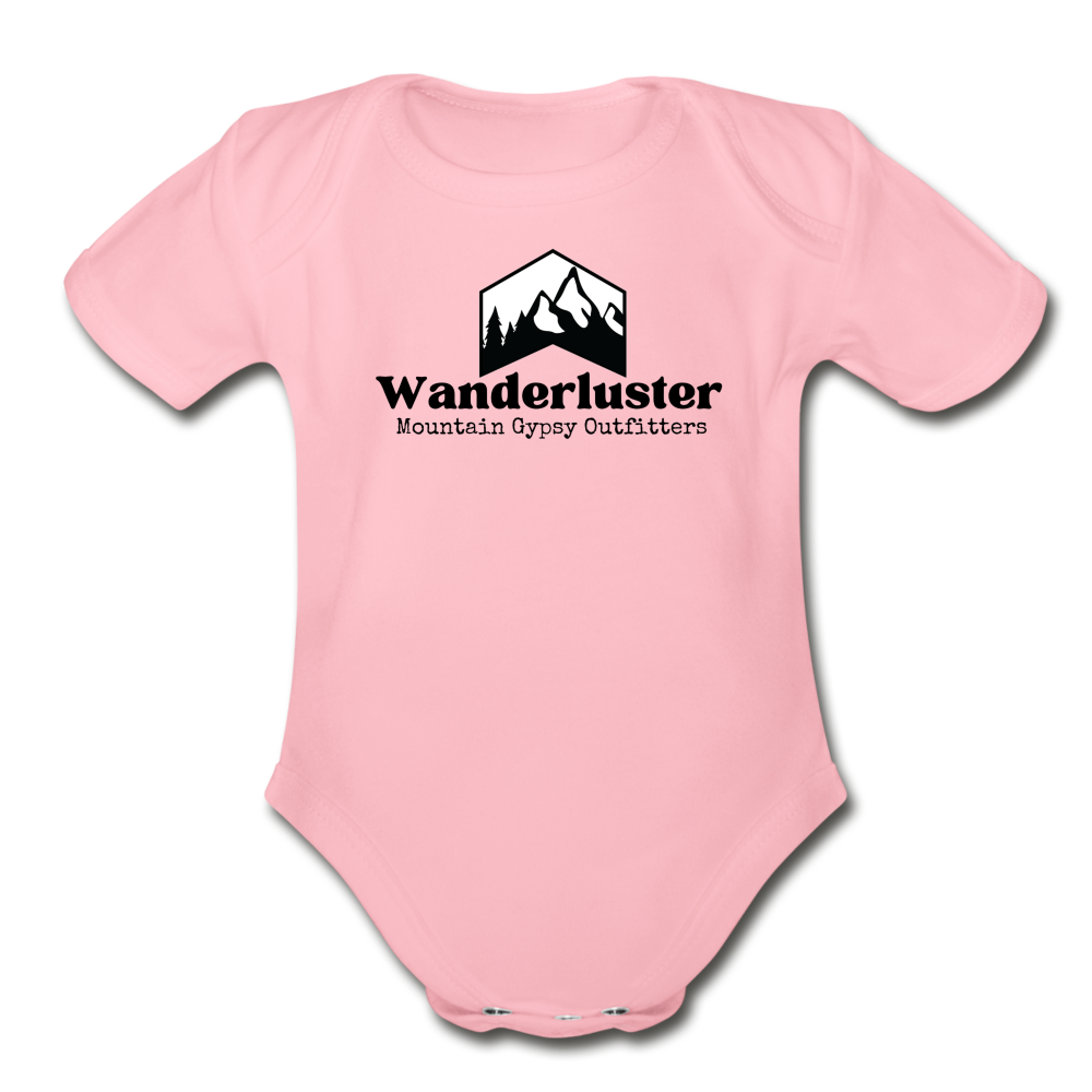 Wanderluster Infant Tee - light pink