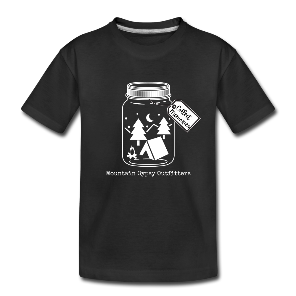 Collecting Memories Toddler Tee - black