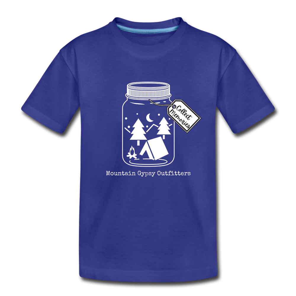 Collecting Memories Toddler Tee - royal blue