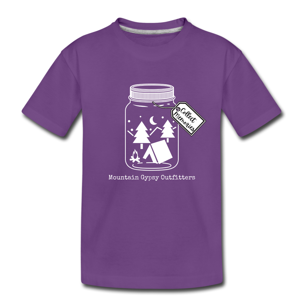 Collecting Memories Toddler Tee - purple