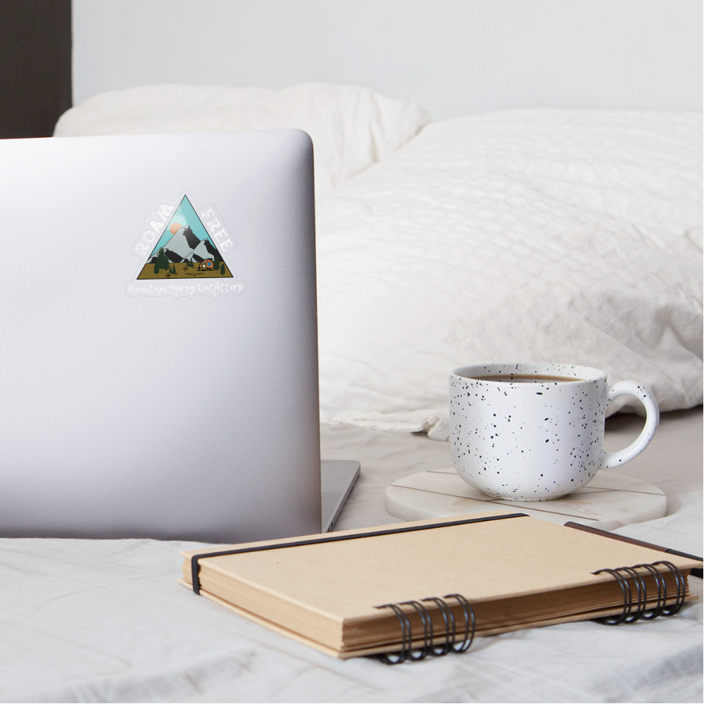 Roam Free Sticker - transparent glossy