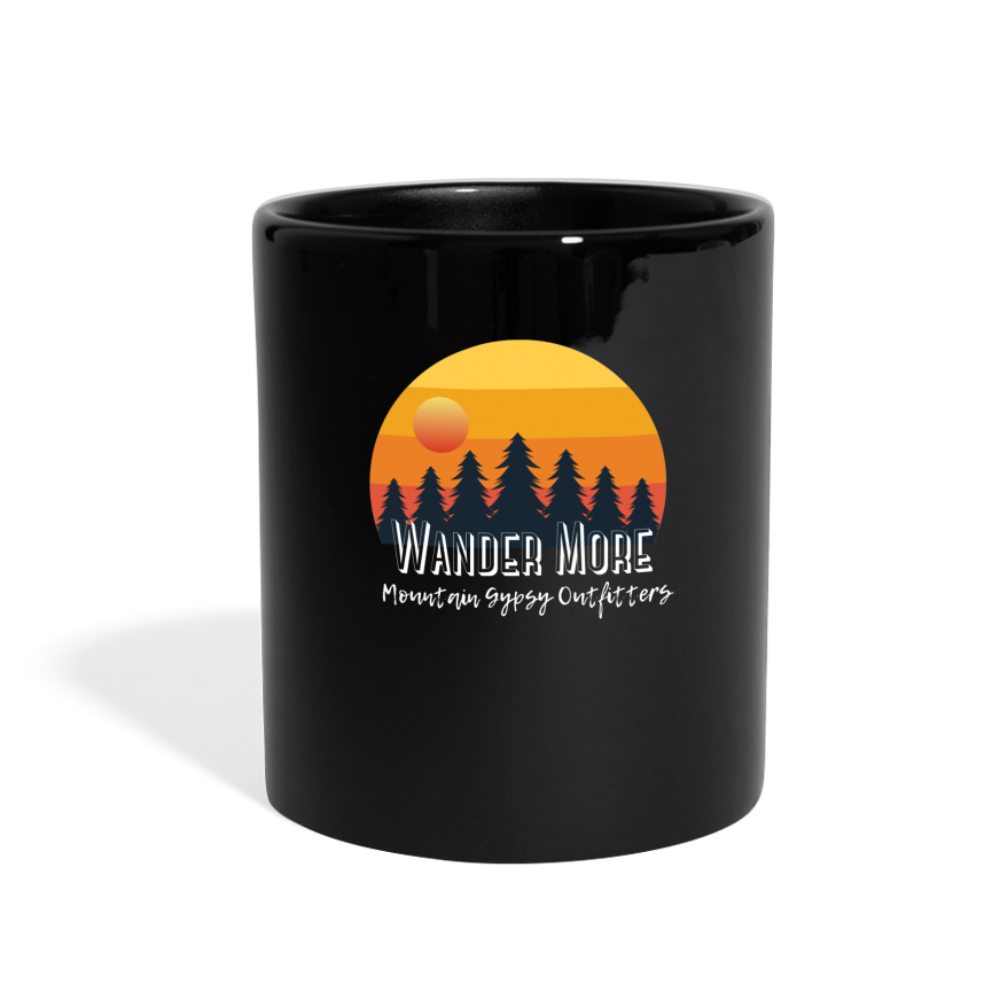 Wander More Mug - black
