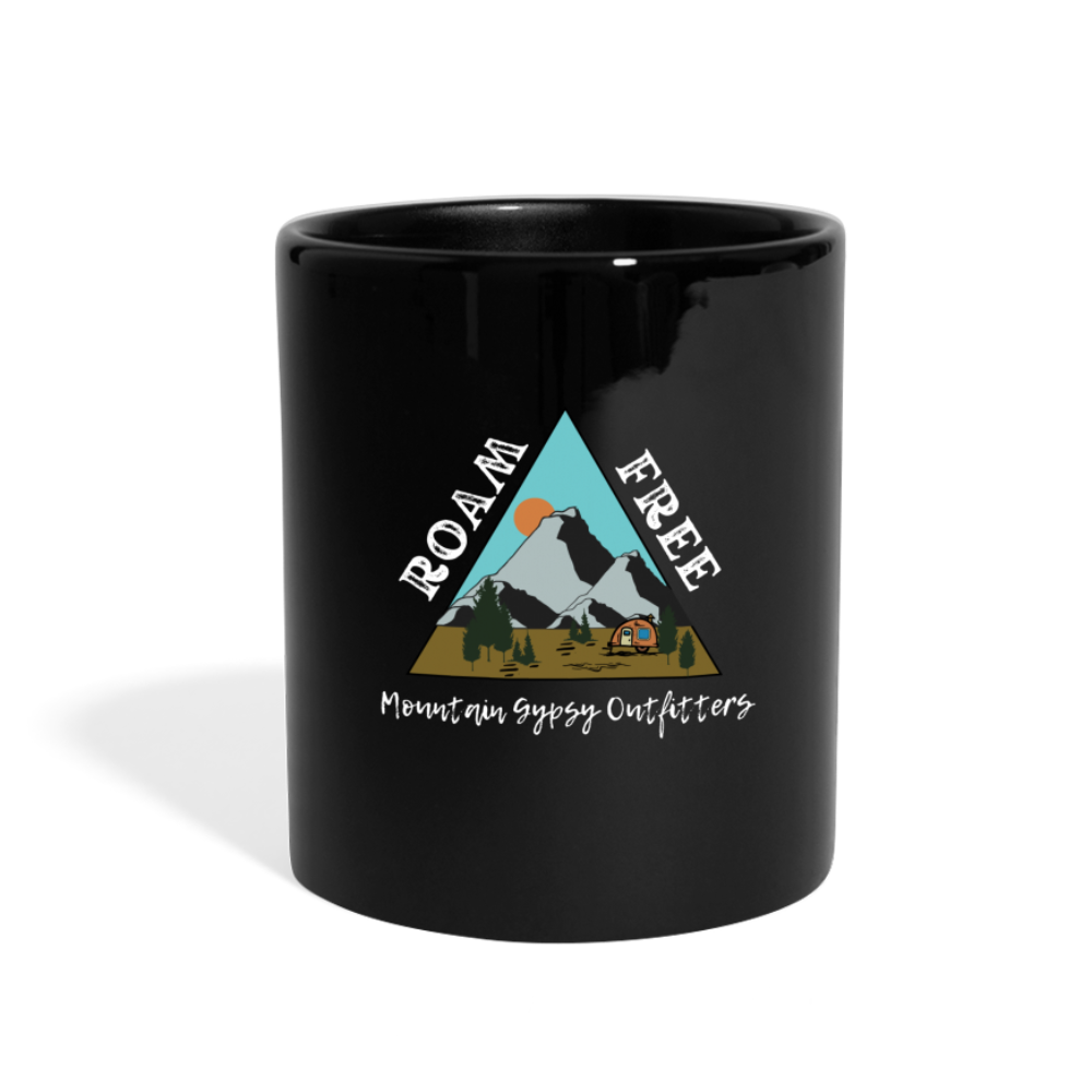 Roam Free Mug - black