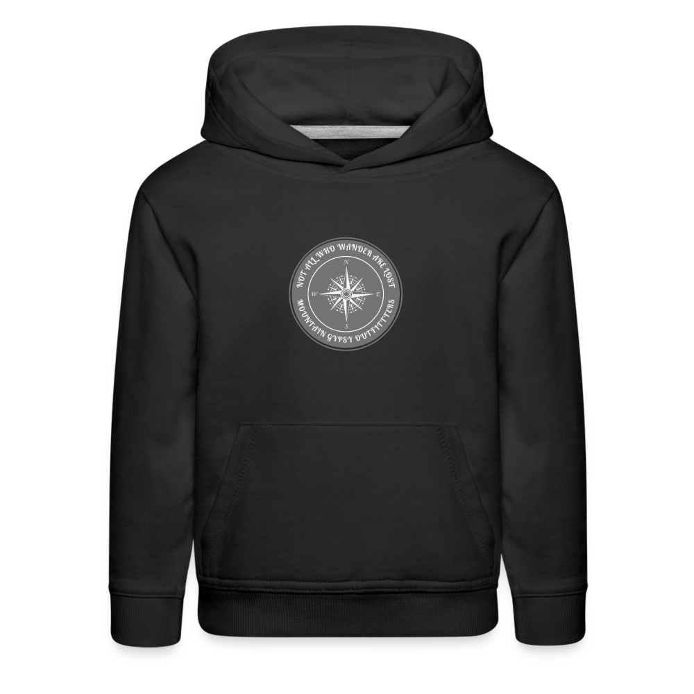 Not All Who Wander Are Lost Hoodie - black
