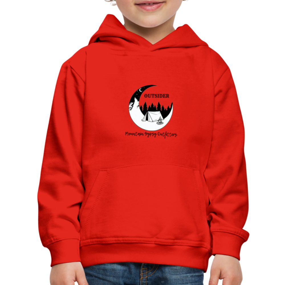 Outsider Kids Hoodie - red