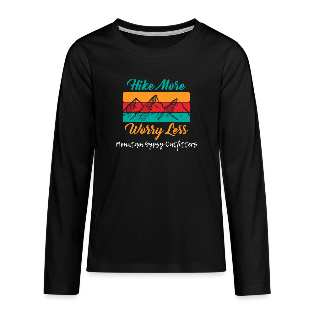 Hike More Kids Long Sleeve - black