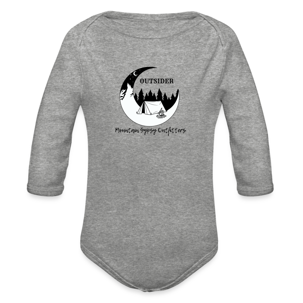 Outsider Infant Long Sleeve - heather grey