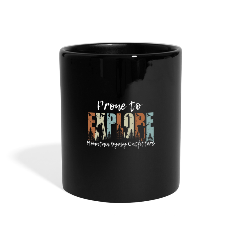 Prone to Explore Mug - black