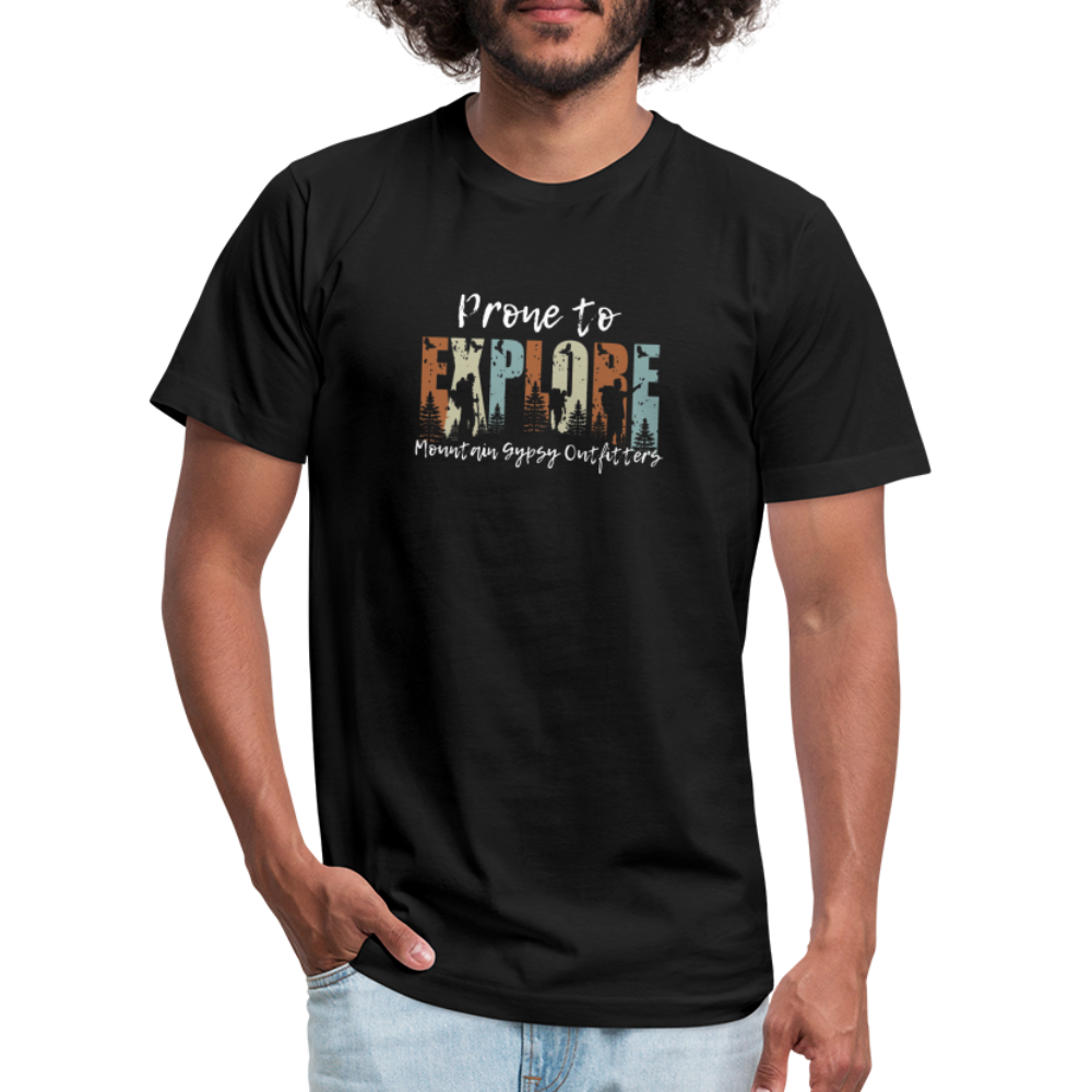 Prone To Explore Everyday Tee - black