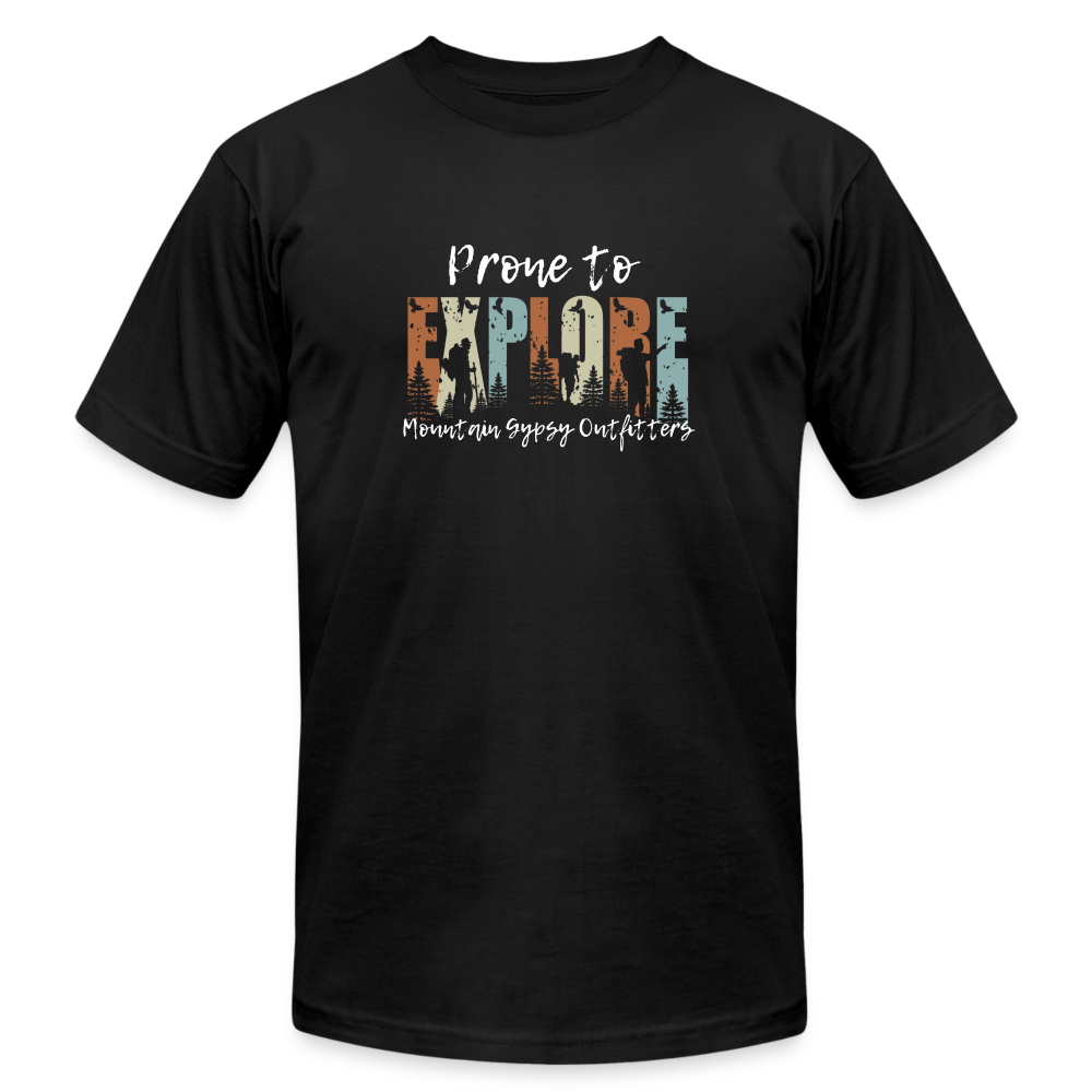 Prone To Explore Everyday Tee - black
