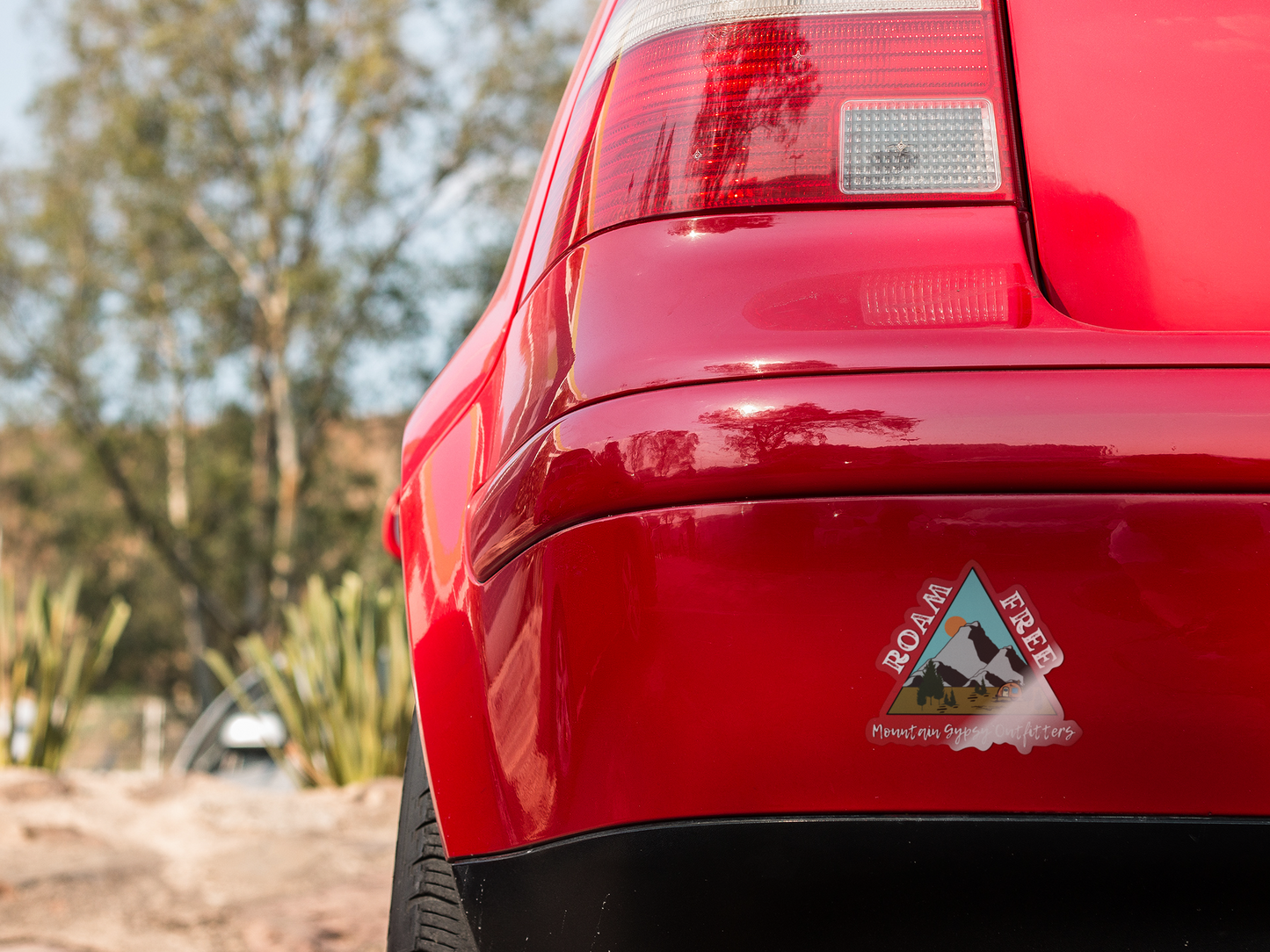 Roam Free Sticker