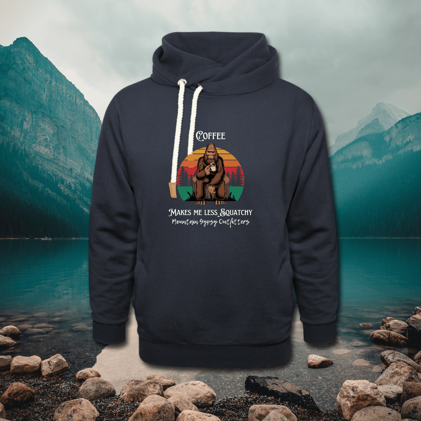 Squatchy Shawl Hoodie