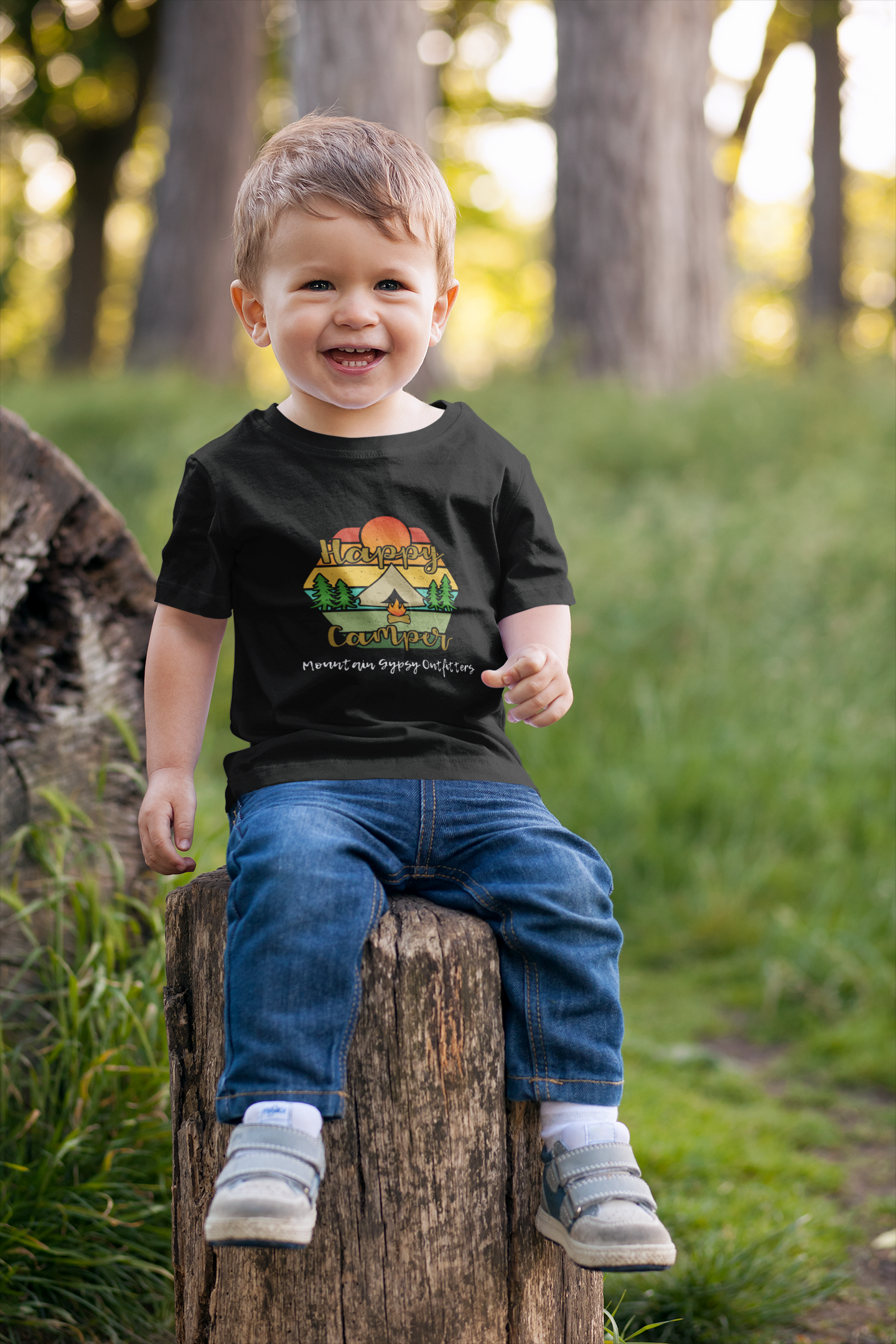 Happy Camper Toddler Tee