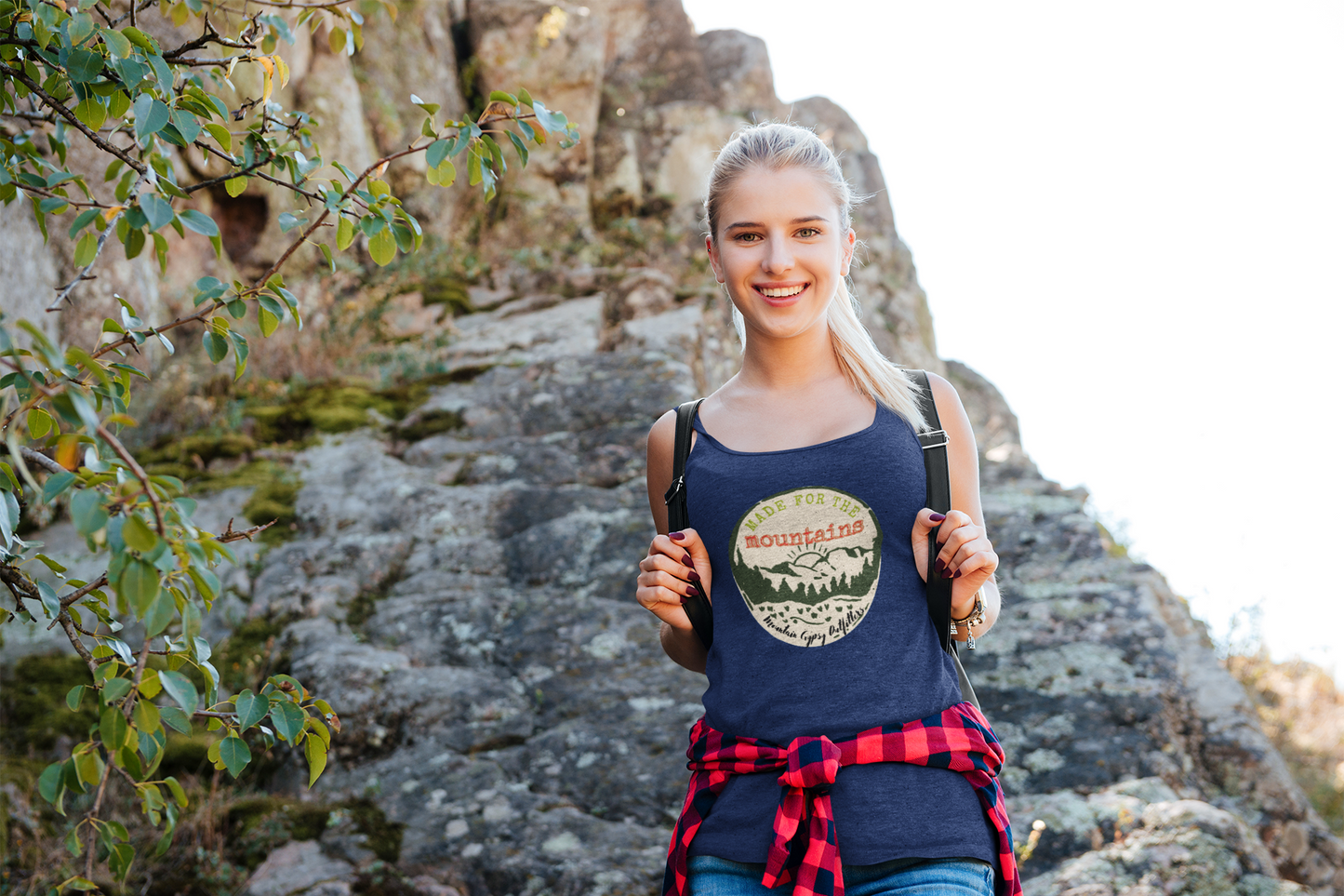 Made For The Mountains Fitted Tank
