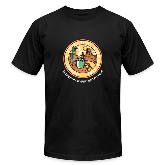 Coffee & Adventure Girl - black