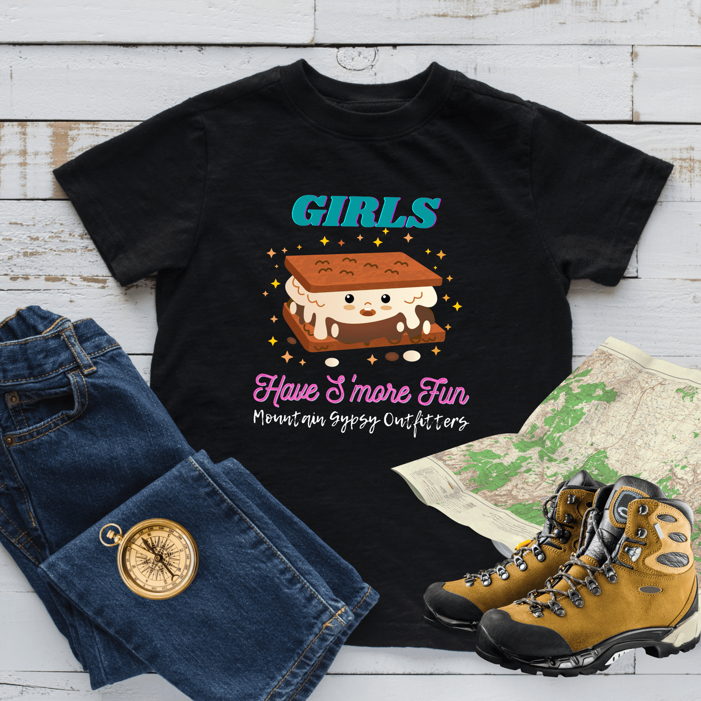 Girls have S'more Fun Kid's Tee