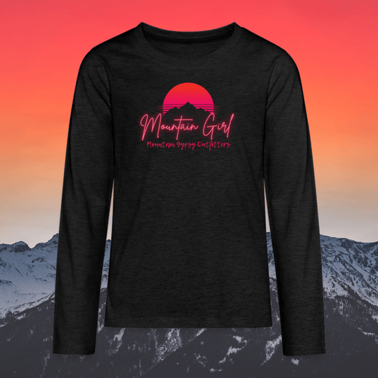 Mountain Girl Kids Long Sleeve