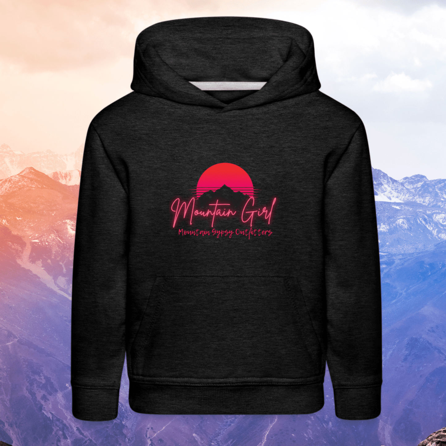 Mountain Girl Kids Hoodie