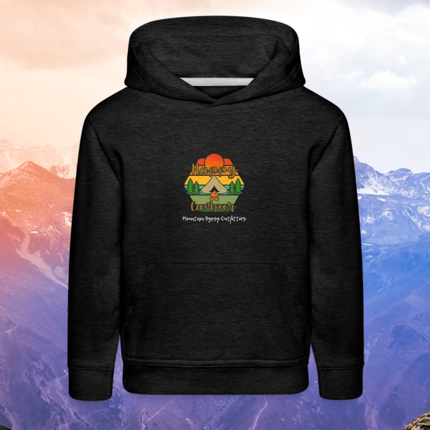 Happy Camper Kids Hoodie