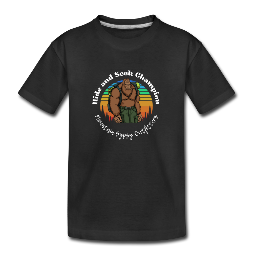 Sasquatch Kids Tee - black