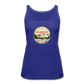 Made For The Mountains Fitted Tank - royal blue