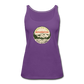 Made For The Mountains Fitted Tank - purple
