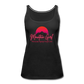 Mountain Girl Fitted Tank - black