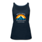 Wild Soul Fitted Tank - deep navy