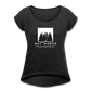 Got Woods Roll Cuff Tee - heather black