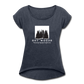 Got Woods Roll Cuff Tee - navy heather
