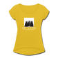 Got Woods Roll Cuff Tee - mustard yellow