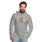 Eat Sleep Hike Lightweight Hoodie - heather gray