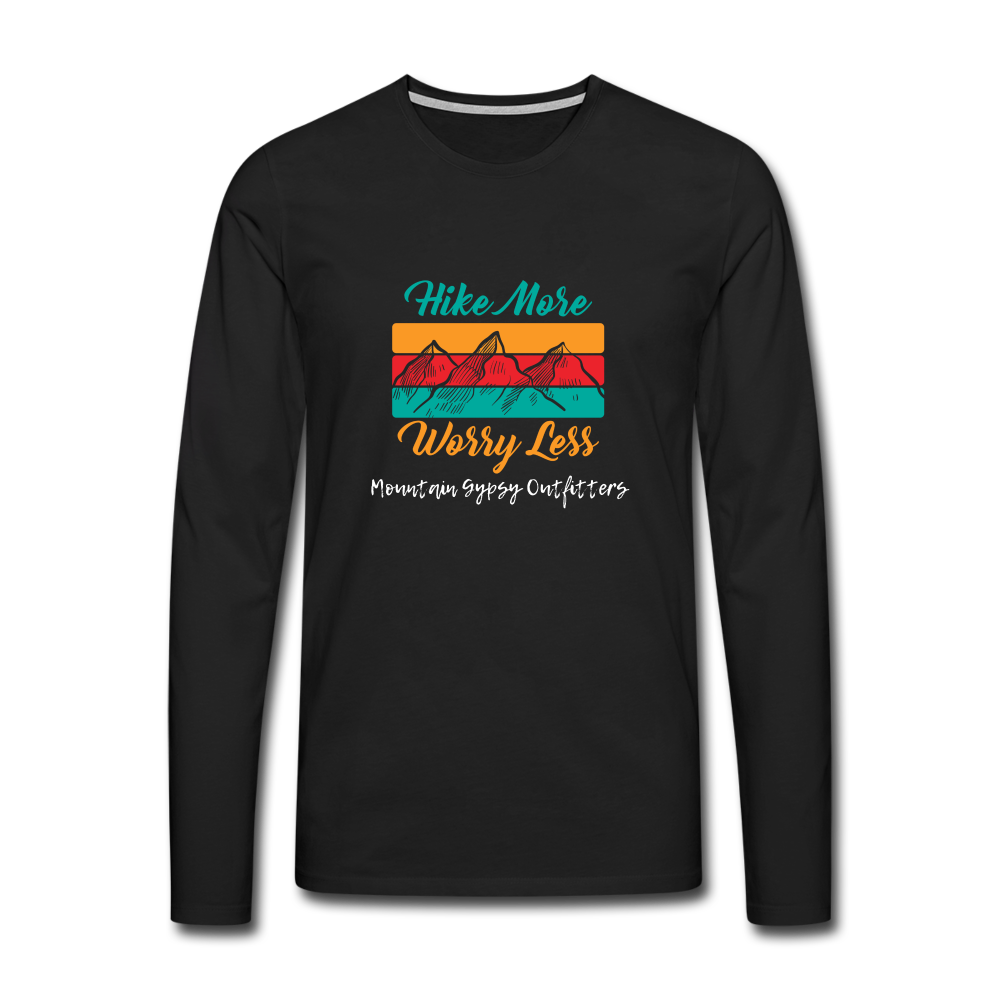 Worry Less Long Sleeve - black