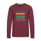 Worry Less Long Sleeve - heather burgundy