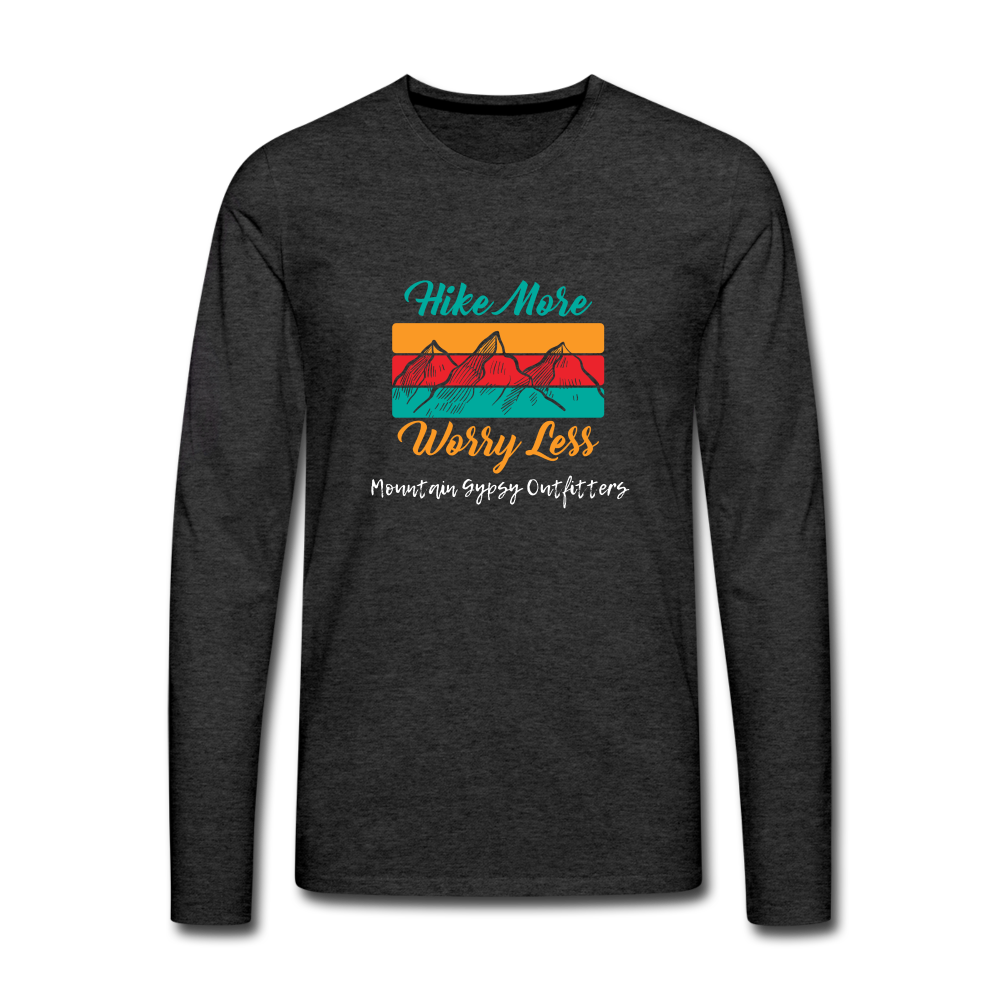 Worry Less Long Sleeve - charcoal grey