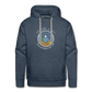 Nature & Shit Hoodie - heather denim