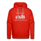 Knotty Hoodie - red