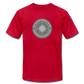 Not All Who Wander Boyfriend Tee - red