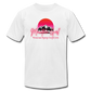 Mountain Girl Boyfriend Tee - white