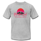 Mountain Girl Boyfriend Tee - heather gray