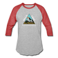 Roam Free 3/4 Sleeve - heather gray/red