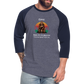 Squatchy 3/4 Sleeve - heather blue/navy