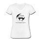 Outsider V-neck Tee - white