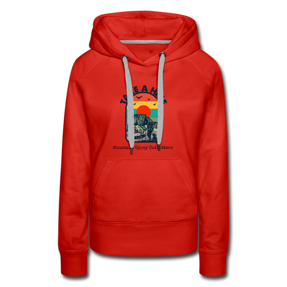 Take a Hike  Hoodie - red