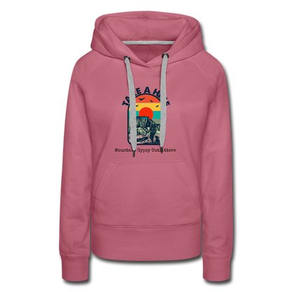 Take a Hike  Hoodie - mauve