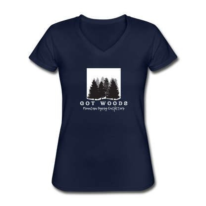 Got Woods V-neck Tee - navy